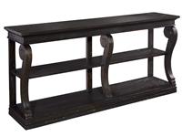 Hekman: Homestead Console in Aged Black